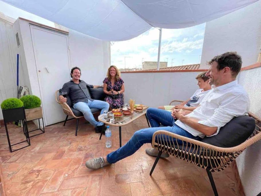Villa New! Renovated House With Terrace In Cambrils Exterior foto